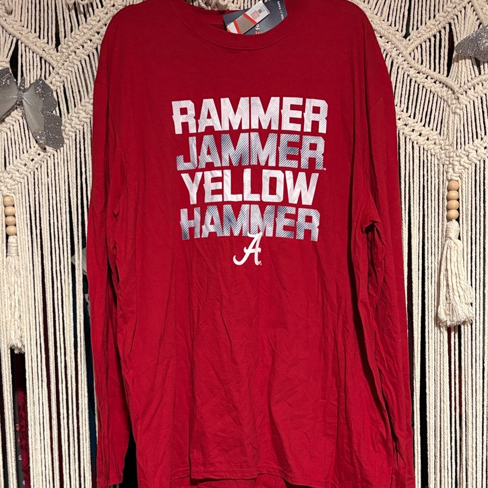 Fanatics Alabama Crimson Tide Graphic Long Sleeve Tee
